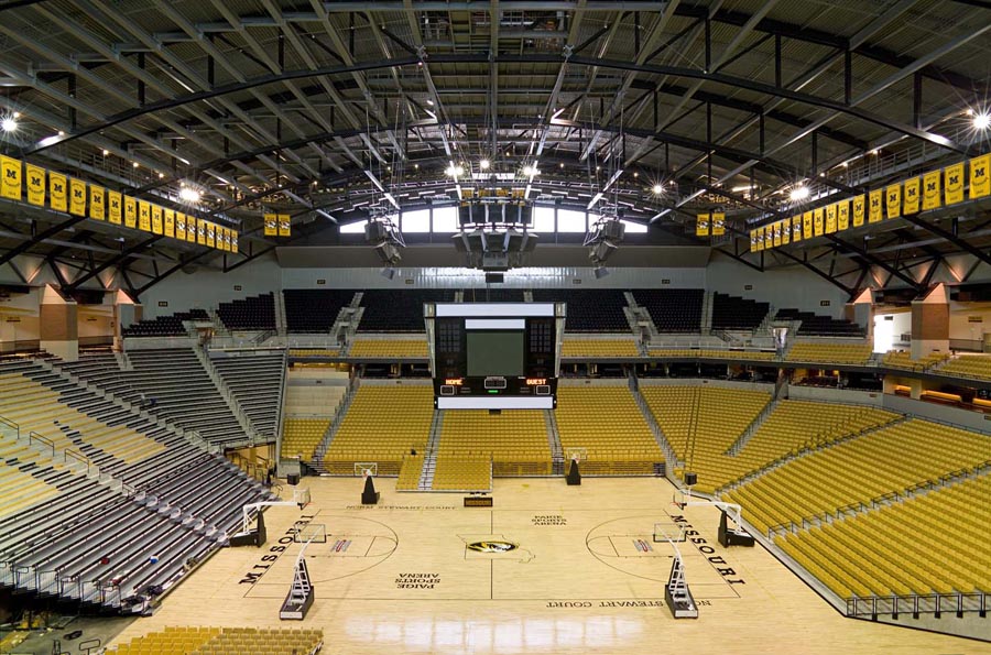image of Missouri basketball arena